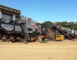 conveyor belt for stone crusher - Mobile Crushing Plant