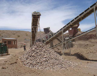 طريقة التعدين وتجهيز الحجر الجيري