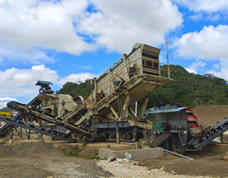 limestone crusher cement plant in Indonesia