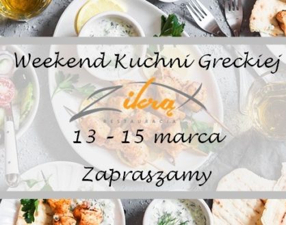 Weekend Kuchni Greckiej
